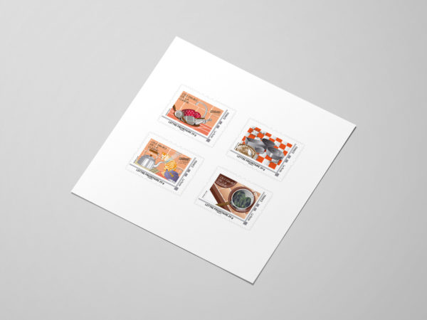 carnet de timbres Ces dames de la cuisine